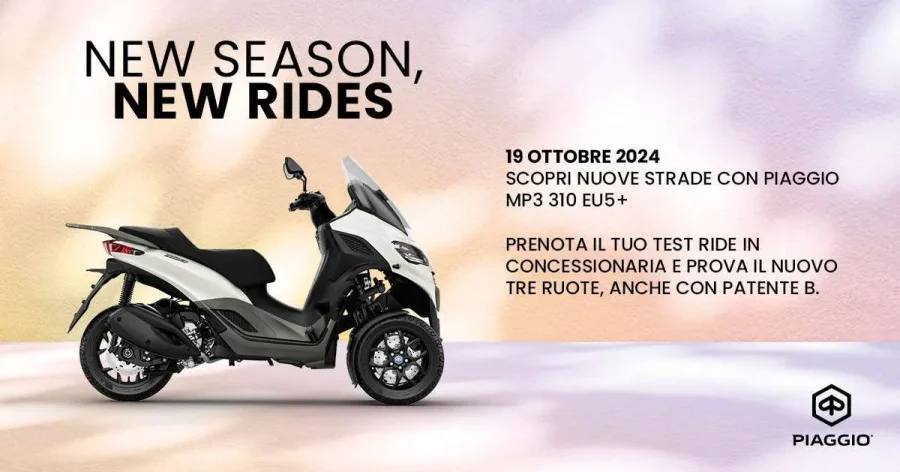 Promo-Piaggio-MP3-310-Back-to-2024-open-door